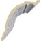 Ekena Millwork 8 5/8"H x 8 1/8"P x 11 3/4"F x 94 1/2"L, (13" Repeat), Harvest Cove Crown Moulding MLD08X08X11HA - alternate 2